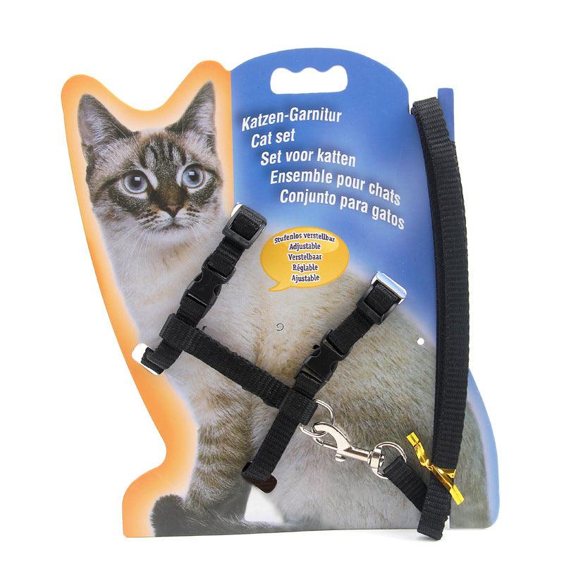 Nylon Cat Chest Strap Leash