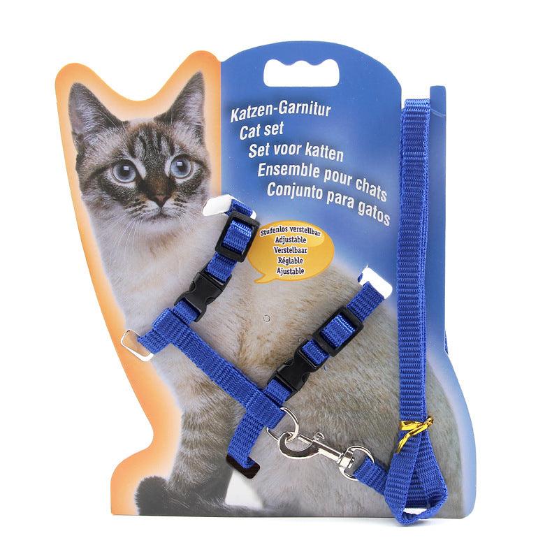 Nylon Cat Chest Strap Leash